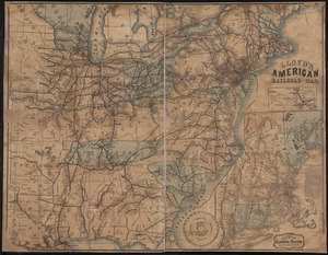 Lloyd's American railroad map