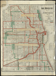 Rand McNally & Co.'s map of Chicago