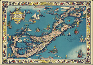 A map of the Bermuda Islands