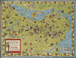 A Scott-Map of Boston, Massachusetts