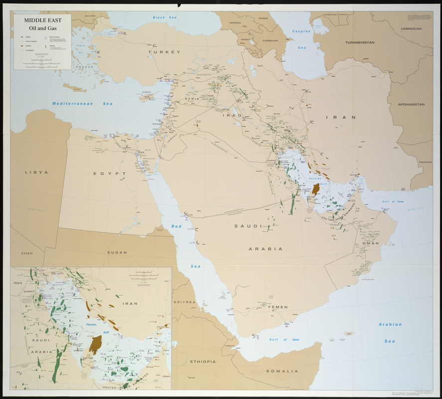 Middle East, oil and gas