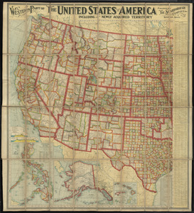 Western part of the United States of America including all its newly acquired territory