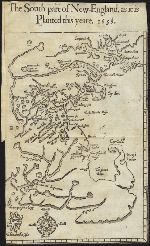 The south part of New England, as it planted this yeare, 1639