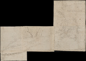 Chart from New York to Timber Island including Nantucket shoals