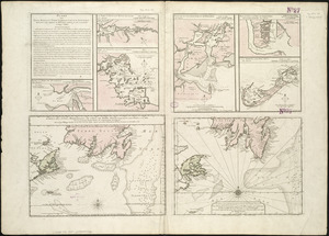 Plans des isles, rades, et ports de plusieurs lieux de l'Amérique