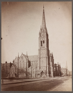Central Congregational Church: Corner of Newbury & Berkeley. Built 1867, Richard M. Upjohn, architect