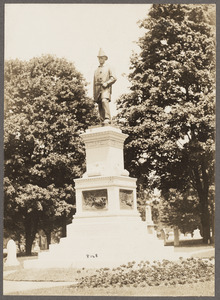 Boston, Massachusetts. Forest Hills Cemetery. Firemen's Monument