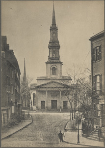 Boston, Massachusetts. New South Church. Church Green, built 1814
