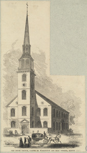 Old South Church, corner of Washington and Milk Streets, Boston