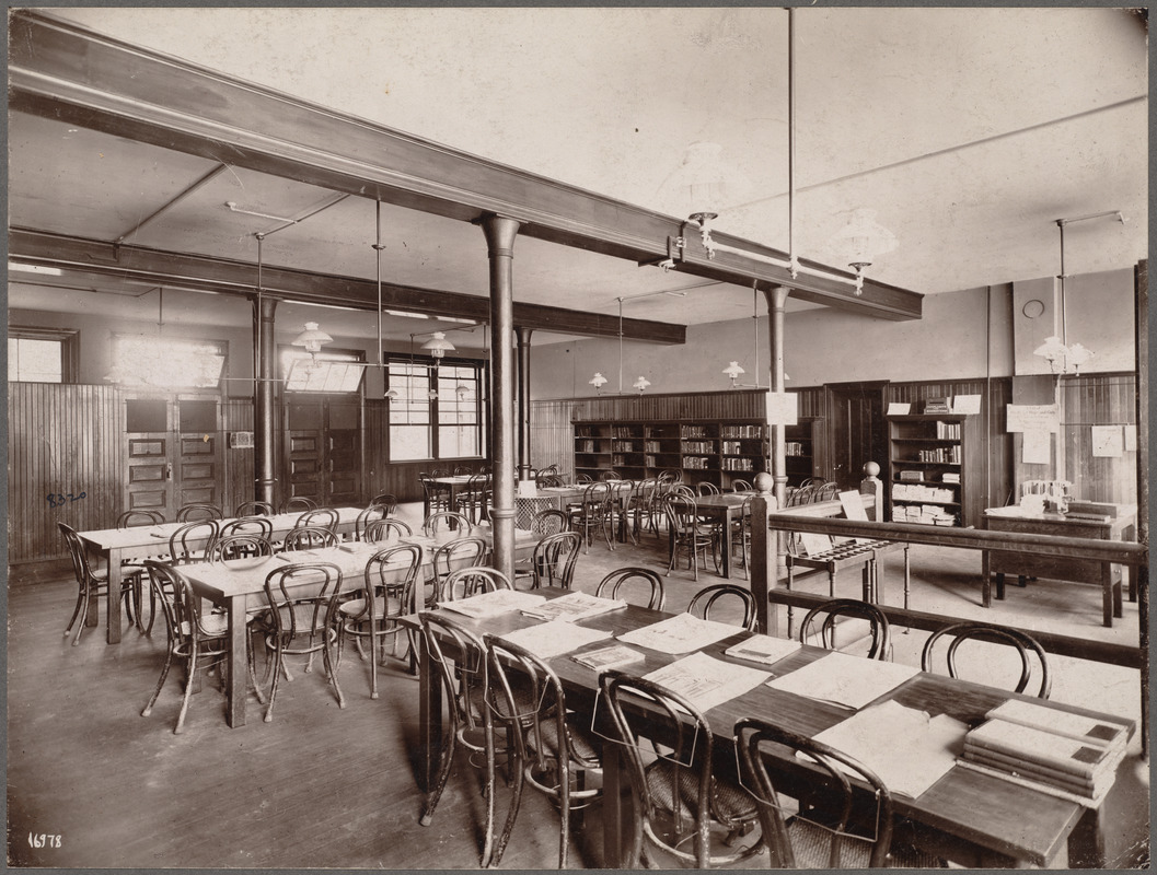 Boston Public Library, Boylston Station Branch interior