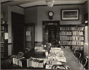 Allston Branch. Adults' reading room