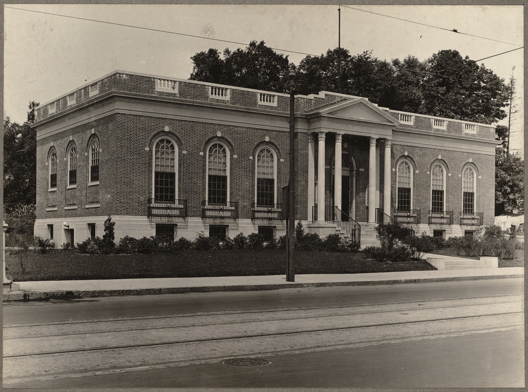 Boston Public Library. West Roxbury Branch (library property) Digital