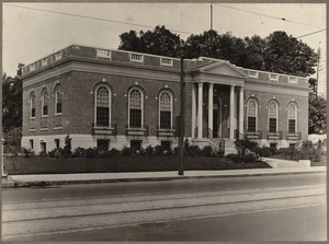 Boston Public Library. West Roxbury Branch (library property)