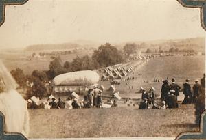 USMC airship, military demonstration, U.S. Marine base Quantico, VA