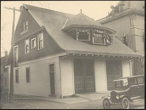 City of Newton Patrol Stable, c. 1925