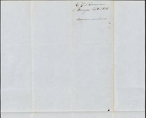 E. G. Rawson to George Coffin, 24 February 1848