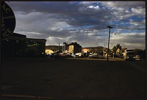Highway rest area, Colorado or Utah