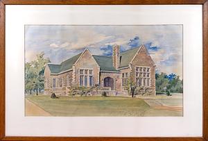 Nahant Public Library, Architectural Rendering