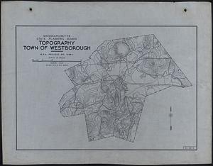 Topography Town of Westborough