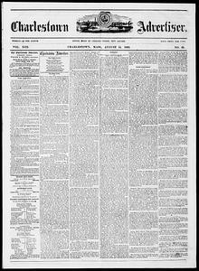 Charlestown Advertiser, August 15, 1863