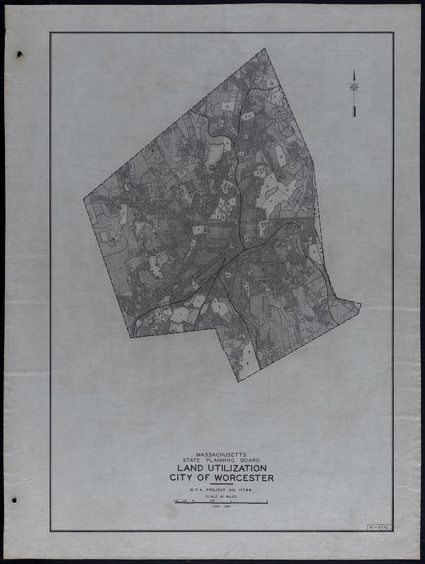 Land Utilization City of Worcester Digital Commonwealth