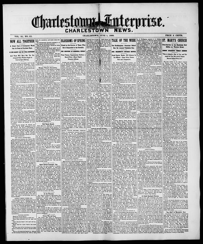 Charlestown Enterprise, Charlestown News, June 01, 1889 - Digital ...