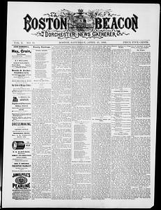 The Boston Beacon and Dorchester News Gatherer, April 21, 1883