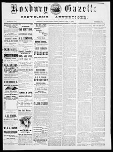 Roxbury Gazette and South End Advertiser, December 03, 1886