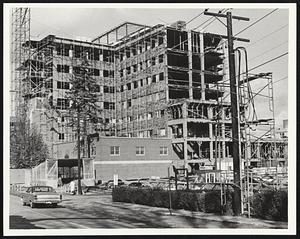 Mary Hitchcock Hosp. Under Construction.