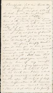 Letter from Zadoc Long to John D. Long, October 12, 1867