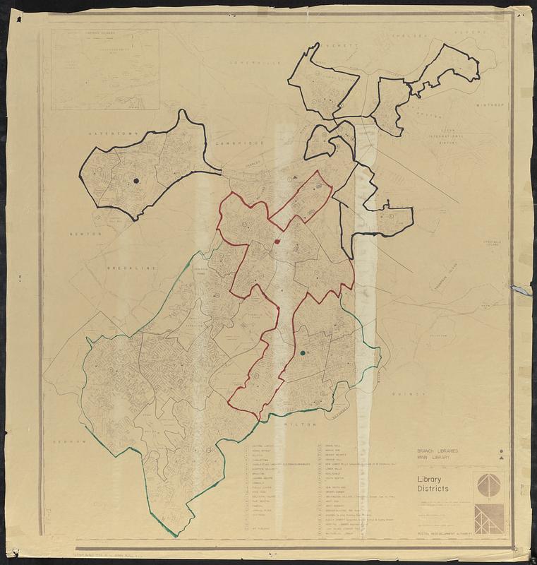 Library districts [in Boston]