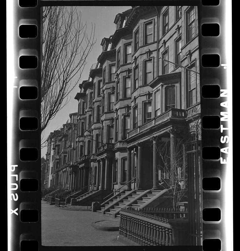 Marlborough Street, Boston, Massachusetts, between Arlington Street and Berkeley Street