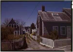 Fishermen's houses, Provincetown