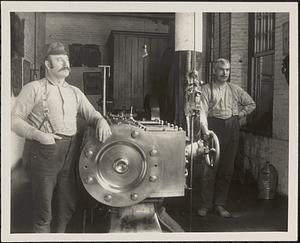 Engine Room, Bay State Mill, 1892