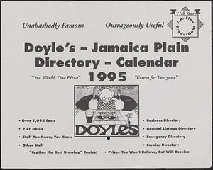 Doyle's - Jamaica Plain directory-calendar 1995