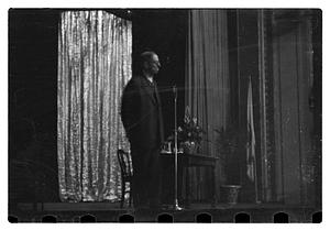 Mrs. Cecil R. Nickolls, at Youth Conference - Hotel Statler
