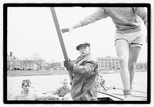 Bill Haines, coach of MIT crew