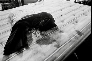 King Arthur's Motel, murder scene bed