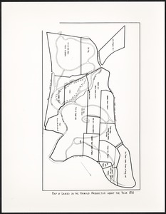 Arnold Arboretum maps from Raup article