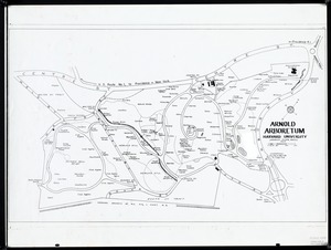 Visitors maps of the Arboretum