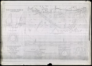 Arnold Arboretum: plan of roads in proposed extension