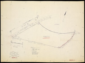 Compiled plan of land in West Roxbury-Mass (Arnold Arboretum)