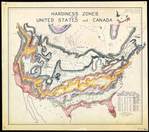 Hardiness zones of the United States and Canada