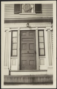 Doorway, Kohlraush house, Concord Street
