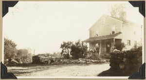 The Proctor-Malcolm house, Stearus Street- on old Concord road, called "Two-rod road"