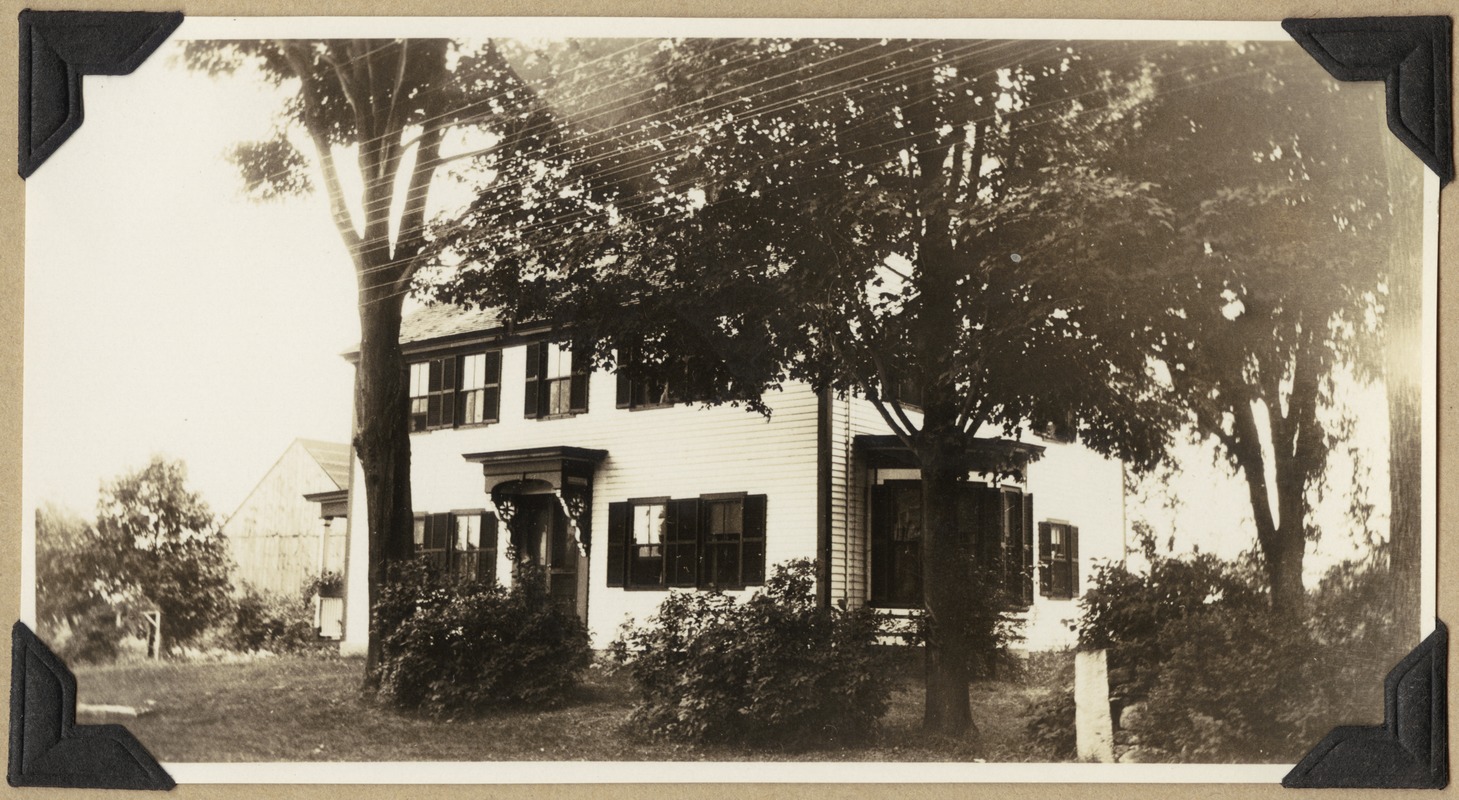 The George R. Duren house, Bedford Street- now the residence of Miss Pamela Ouilette