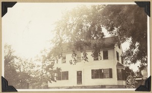 The Foster-Taylor house- also called "Stephen Taylor house", Cross Street