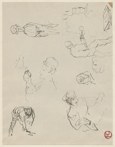 Studies of men working