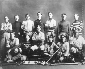 1900 Lawrence High School baseball team