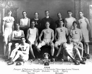 1902 Lawrence High School track team